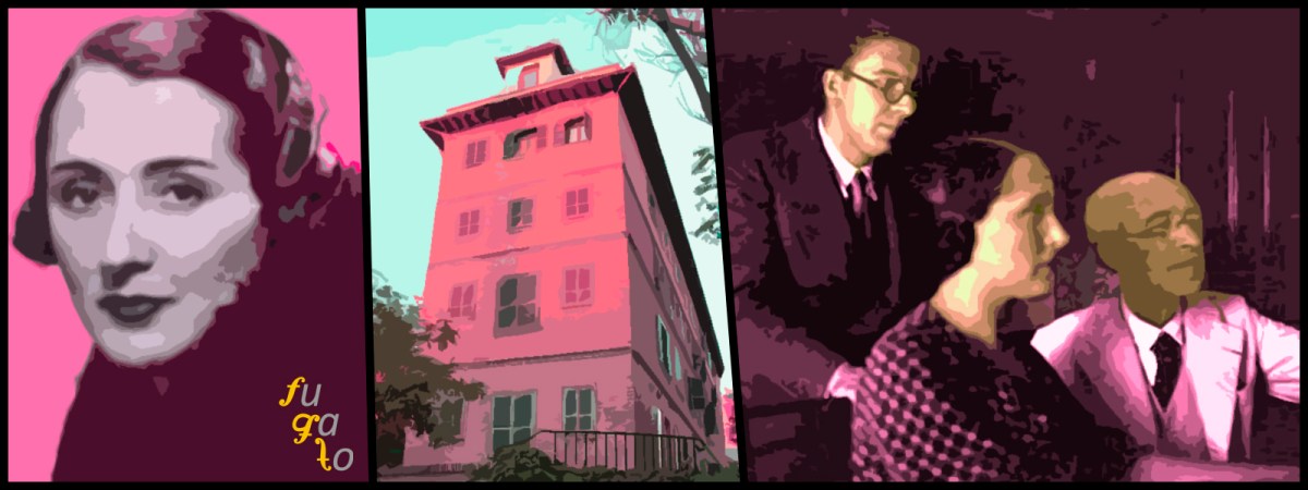 Rosa García Ascot, Residencia de Estudiantes y fotografía grupal de (de izquieda a derecha) Bal y Gay, García Ascot y Falla.