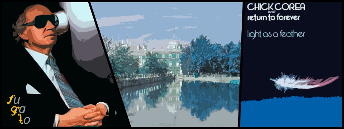 Joaquín Rodrigo, Aranjuez y portada del disco "Light as a Feather".