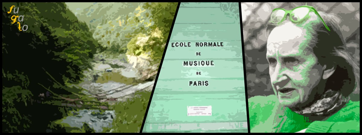 Valle japonés (Iya), École Normale de Musique y Elisabeth Lutyens.