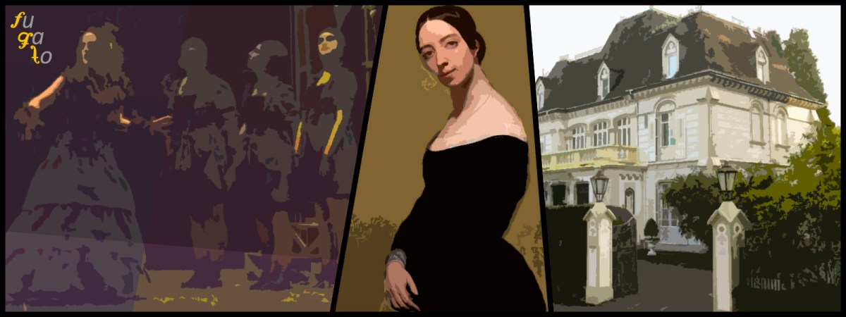 Escena de “Le dernier sorcier”, Pauline Viardot y Villa Turguénev.