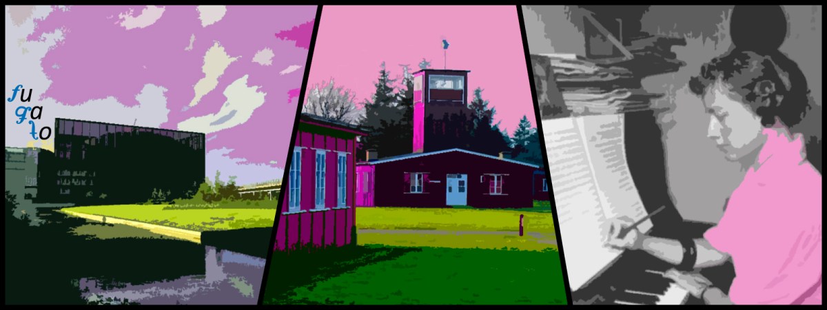 Actual sede de la Radio Danesa, campo de prisioneros de Frøslev y Else Marie Pade.