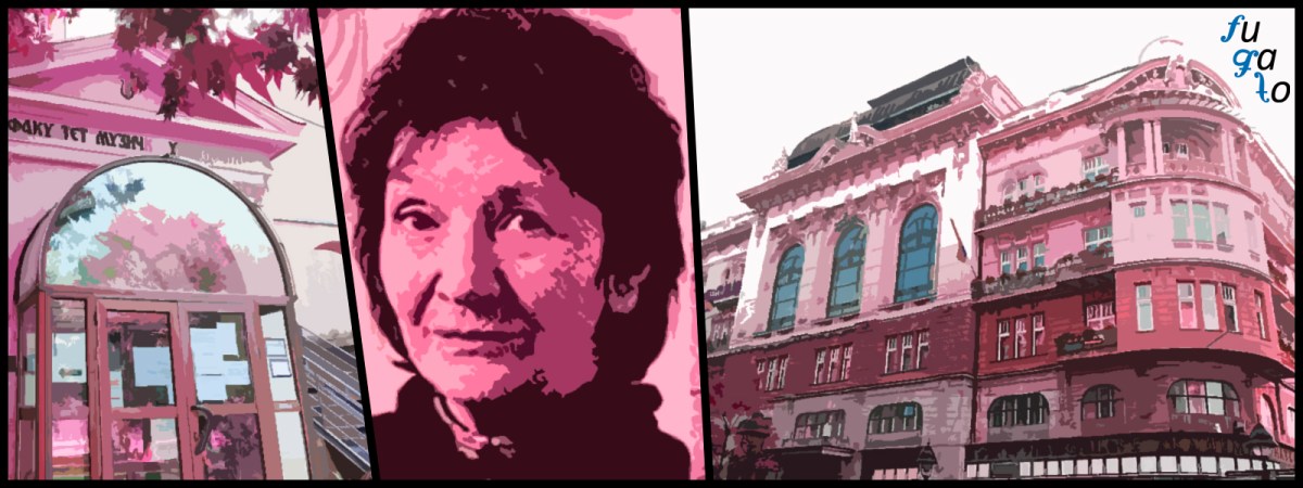 Facultad de Música de la Universidad de las Artes de Belgrado, Ljubica Marić y Academia de las Artes y de las Ciencias de Serbia.