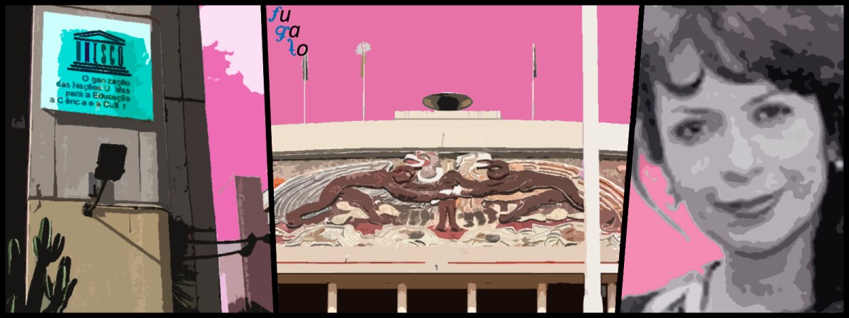 Oficinas de la Unesco, Estadio Olímpico de la UNAM y Graciela Agudelo.