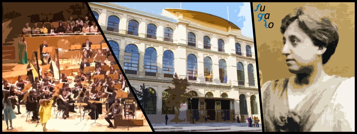 Reestreno de “Becqueriana”, Real Conservatorio Superior de Música de Madrid y María Rodrigo.