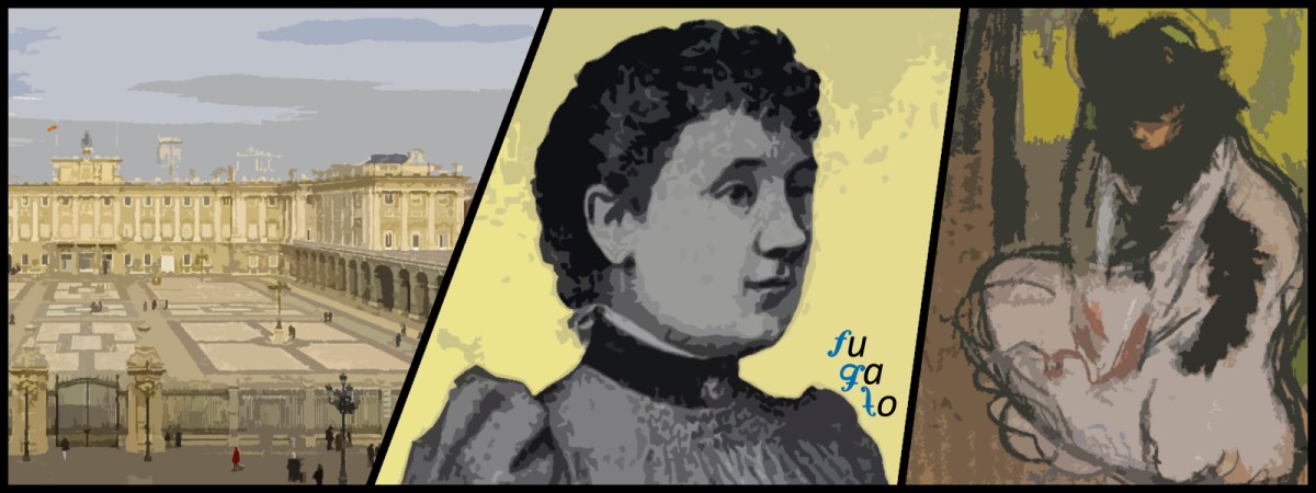 Palacio Real de Madrid, Lluïsa Casagemas y un cuadro de Carles Casagemas, hermano de la compositora.
